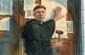 Martin Luther posts the 95 Theses
